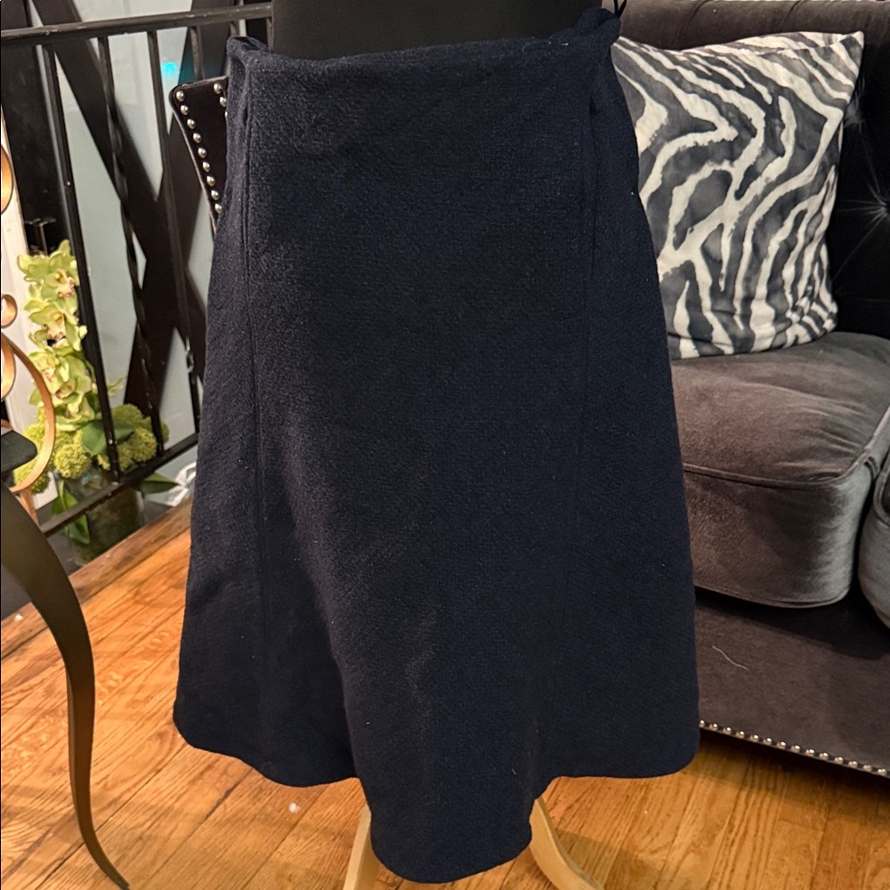 Zara Elegant Navy Blue Women's Skirt